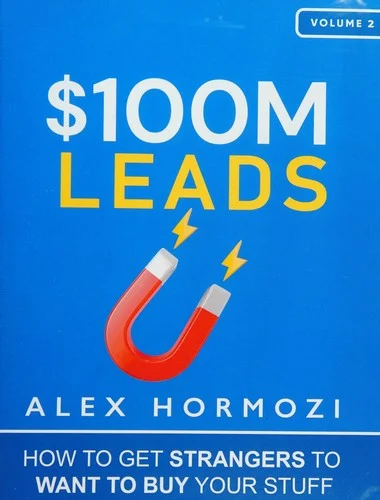 Capa de $100M Leads, de Alex Hormozi