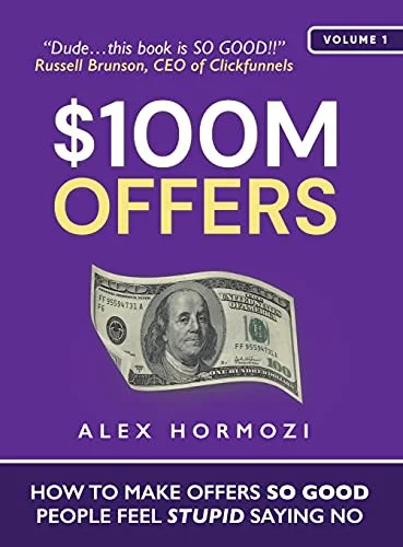 Capa de $100M Offers, de Alex Hormozi