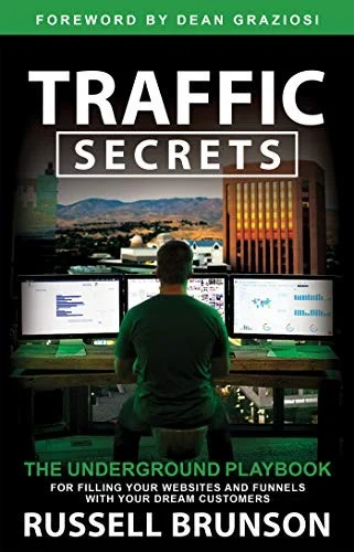 Capa de Traffic Secrets, de Russell Brunson